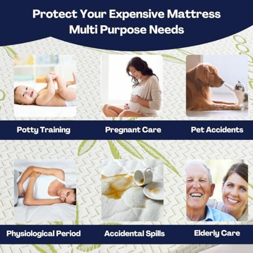 Bamboo Cooling Mattress Protector - Image 7