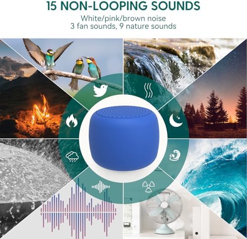Babelio Pocket Mini Portable White Noise Machine - Image 3