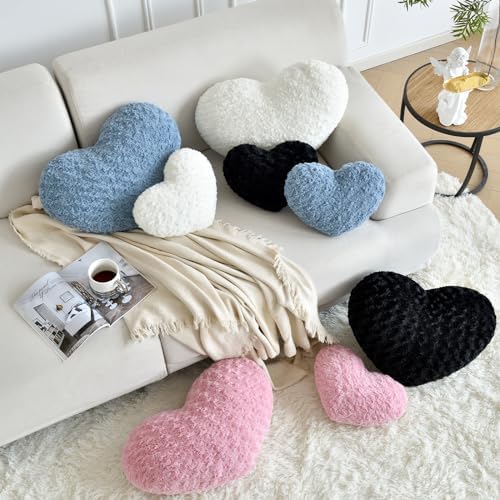 Heart Pillow, Soft Heart Shaped Pillow - Image 7