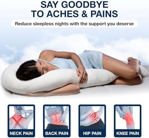 Contour Swan Shaped Body Pillow | Orthopedic Body Pillow - Image 4