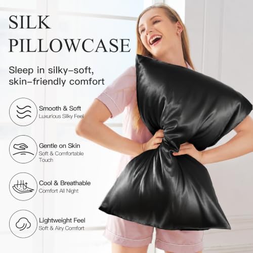 Mulberry Silk Pillow Cases for Hair and Skin - Image 2