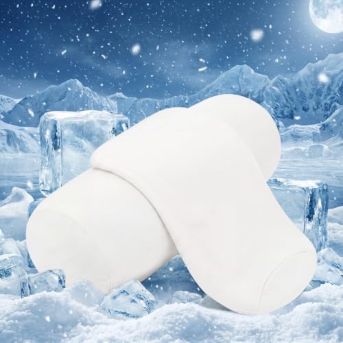 Newwiee 2 Pcs Cooling Neck Roll Pillow Case, 16 x 6 Inch by Newwiee