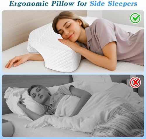 Side Sleeper Pillow for Shoulder Pain Relief - Image 6