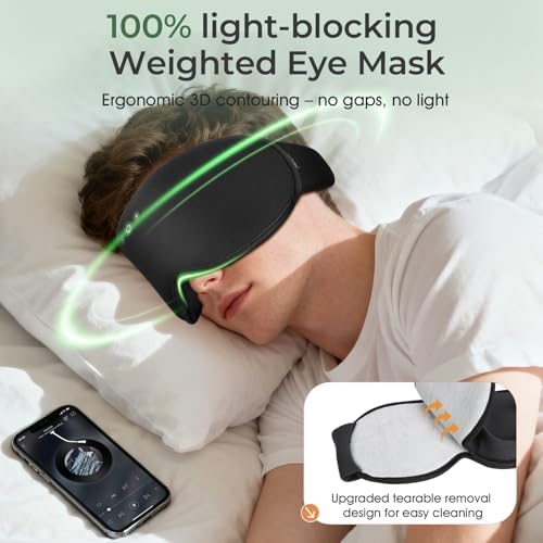 Weighted Bluetooth Sleep Mask - Image 3