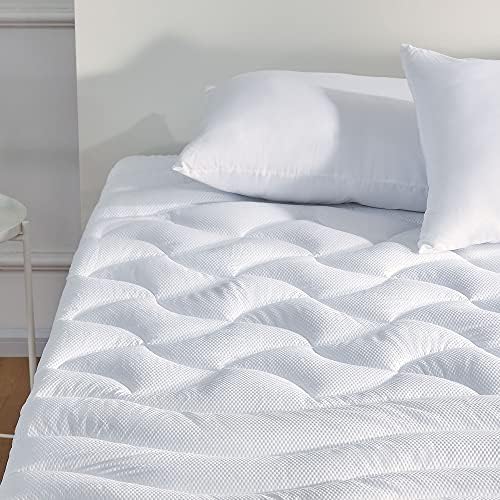 SLEEP ZONE Cooling Mattress Topper California King, Premium Zoned Cool Mattress by SLEEPZONELIFE