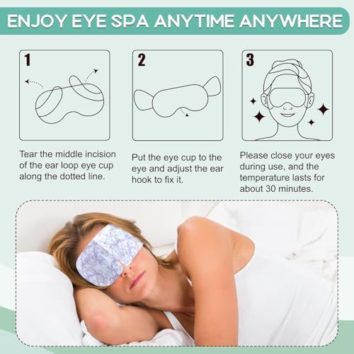 XPCARE 32 Pack Steam Eye Mask Disposable - Image 5