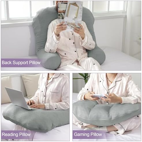 HOMBYS Cooling U Shaped Pillow for Neck, Contour Shoulder Pillow for Side - Image 5