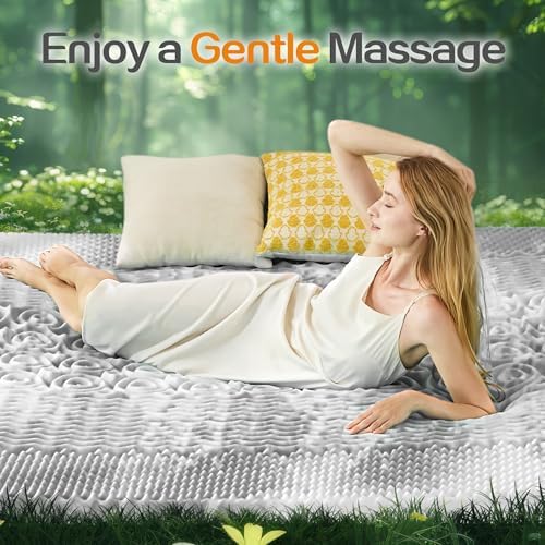 SINWEEK Mattress Topper 5-Zone Memory Foam Mattress Topper Pressure Relieve - Image 7