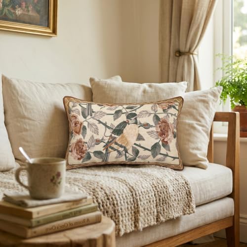patdrea Vintage Linen Throw Pillow Cover - Image 3