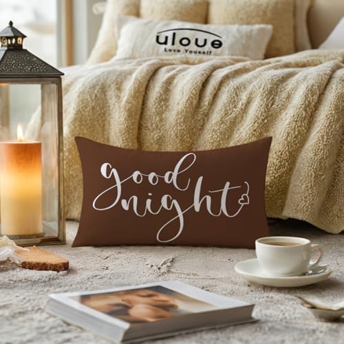 Bedding Decorative Lumbar Pillowcases Sweet Dreams Good Night Cushion Covers - Image 2