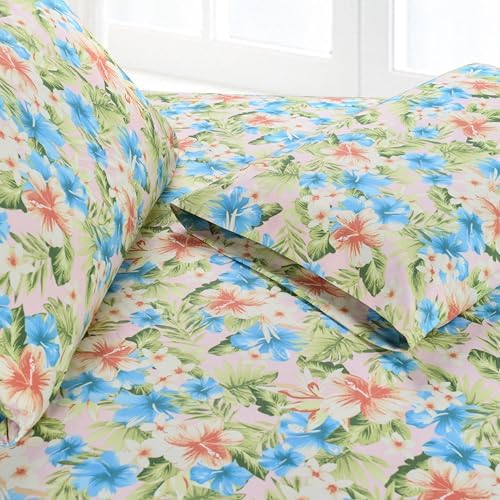 Elegant Comfort 6-Piece Sheet Set Deep Pocket Floral, Twin XL - Image 5