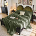 SONORO KATE 100% French Linen Queen Size Sheets Set, Natural Flax Bedding by SONOROKATE
