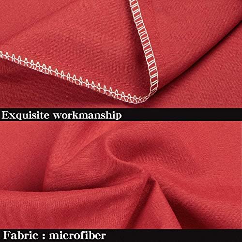 NTBAY Microfiber Body Pillowcase, 1 Pack, 20 x 54, Wine Red - Image 2