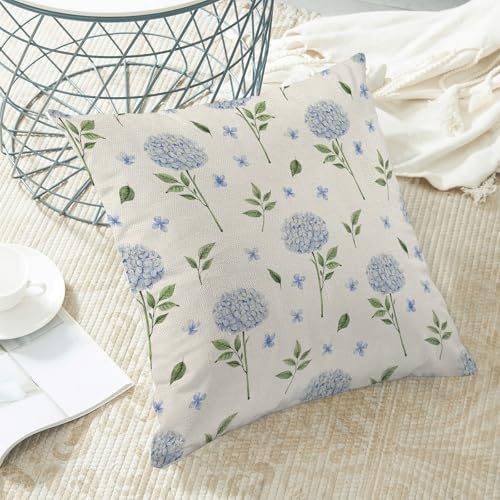 AEIOAE Spring Pillow Covers 18x18 Inch Set of 2, Floral Summer Outdoor Seasonal - Image 4