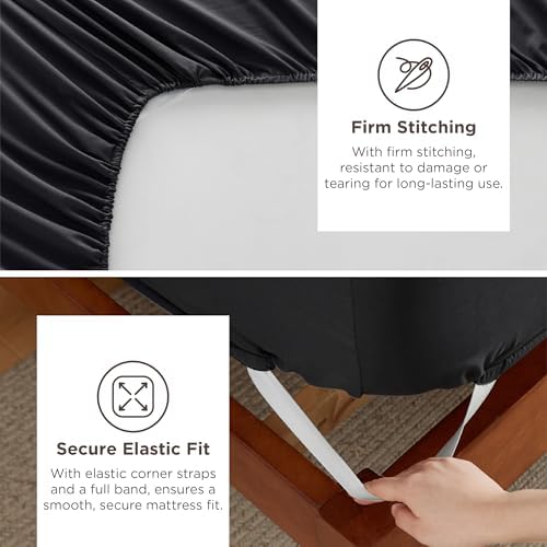 Bedsure Deep Pocket Full Size Bed Sheets Set - Image 4
