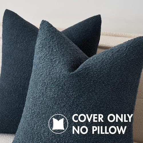 MIULEE Textured Boucle Lumbar Pillow Cover - Image 3