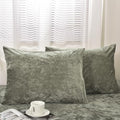 PHF Truly Velvet Pillowcases King Size 20" x 36", No Insert by PHF