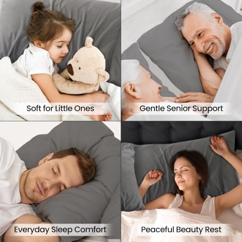 Pillow Covers King Size Set of 12, Soft and Comfy Pillow Cases - Image 6