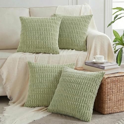 Fancy Homi 4 Packs Decorative Throw Pillow Covers by Fancy+Homi