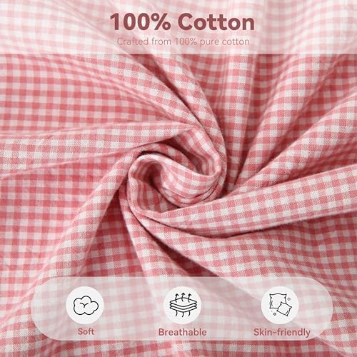 Gingham Body Pillow Cover 20x54 - Image 3