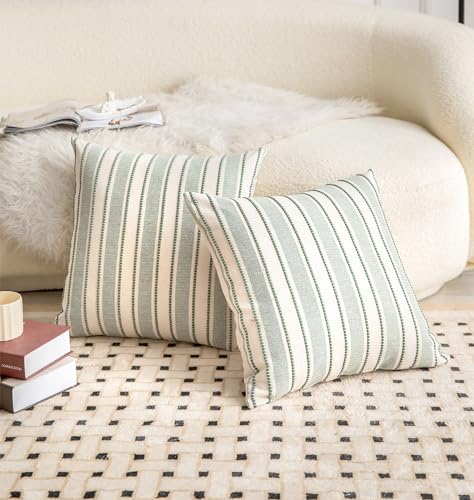 Cethom Decorative Boho Throw Pillow Covers, Farmhouse Textured Pillow Case - Image 2