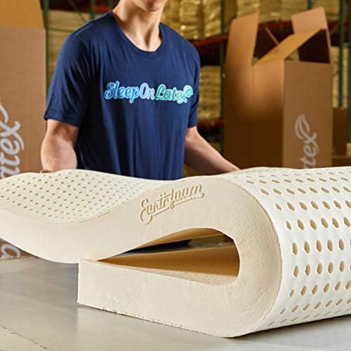 Pure Green Natural Latex Mattress Topper - Image 4