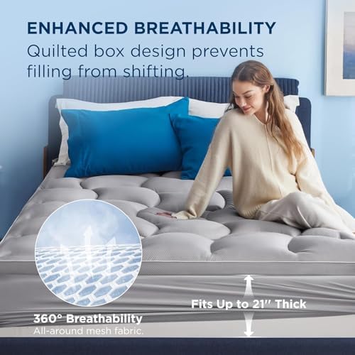 Bedsure Waterproof Mattress Topper Queen - Image 6