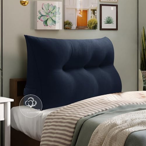 WOWMAX Wedge Headboard Pillow Twin Reading Pillow by WOWMAX