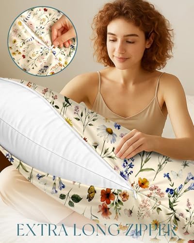 Miss Adola Soft Silk Body Pillow Cover, 20x54 Inch - Image 5