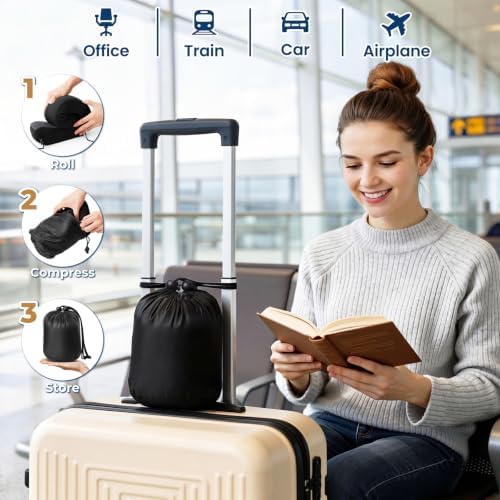 ExploreBliss Travel Pillow, Neck Pillow Airplane - Image 7