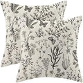 AEIOAE Spring Pillow Covers 16x16 Inch Set of 2, Seasonal Floral Outdoor by AEIOAE