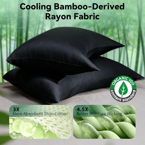 Cooling Curved Pillowcase for Side Sleeper Pillow - Image 3