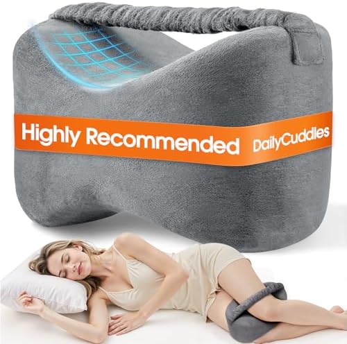 Memory Foam Knee Leg Pillow for Side Sleepers by Unknown
