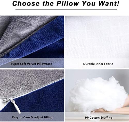 MOON PINE 60 Inch Pregnancy Pillow, Detachable U Shaped Full Body Pillow - Image 3