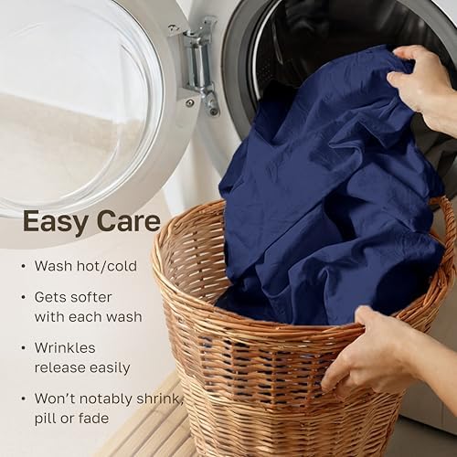 California Design Den 100% Organic Cotton XL Twin Sheet Set - Image 6