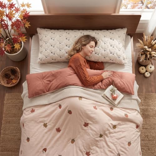 Fall Body Pillow Cover 20x54 Inch, Pumpkin Pillowcase - Image 7