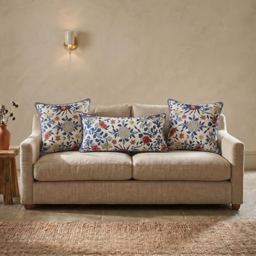 patdrea Designer Vintage Linen Throw Pillow Cover - Image 3