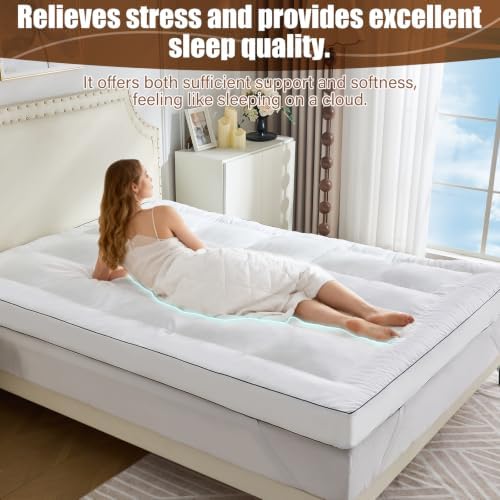 4 Inch Memory Foam Mattress Topper Twin - Image 4