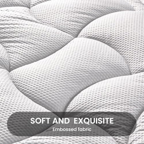 SLEEP ZONE Full Size Cooling Mattress Pad - Image 4