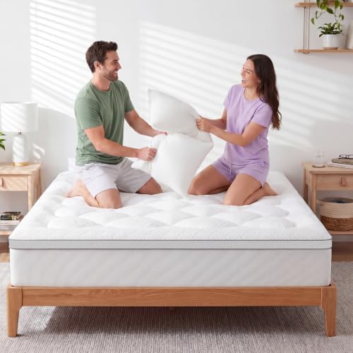 3 Inch Thick Queen Mattress Topper, Viscose Derived from Bamboo - Image 7