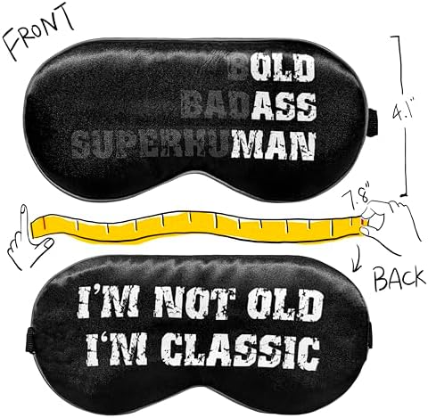 Funny Double-Sided Printed Silk Sleep Masks - Image 4