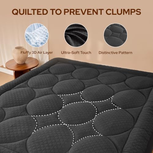 BEDLORE Twin Mattress Pad Cover, Cooling Bamboo Viscose Mattress Topper - Image 4