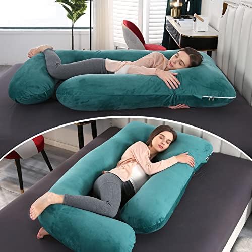 Elover U Shaped Pregnancy Pillow, Full Body Maternity Support - Image 3