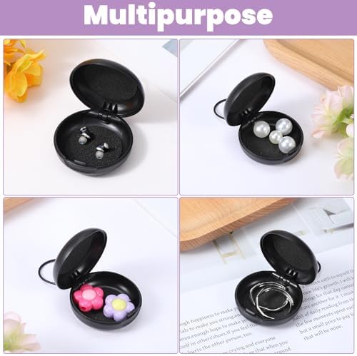 4pcs Round Earplugs Case, Portable Mini Round Ear Plug Holder - Image 4