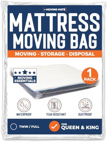 Queen & King Mattress Bags for Moving, Fits Queen & King Mattress Bag for by MyMovingMate
