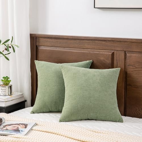 GAWAMAY Decorative Square Throw Pillow Covers 22"x22" Inch Set of 2, Super Soft - Image 5