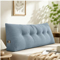 BLOWEST Dorm Headboard Pillow Twin XL Dorm Bed Wedge Cushion, No Nail College by BLOWEST