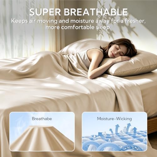 MR&HM King Pillowcase Set of 2, Cooling & Breathable - Image 3