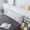 H HOUSEHOLD 100% Jersey Knit Cotton Body Size Pillowcases Set of 1, Super Soft by HHOUSEHOLD