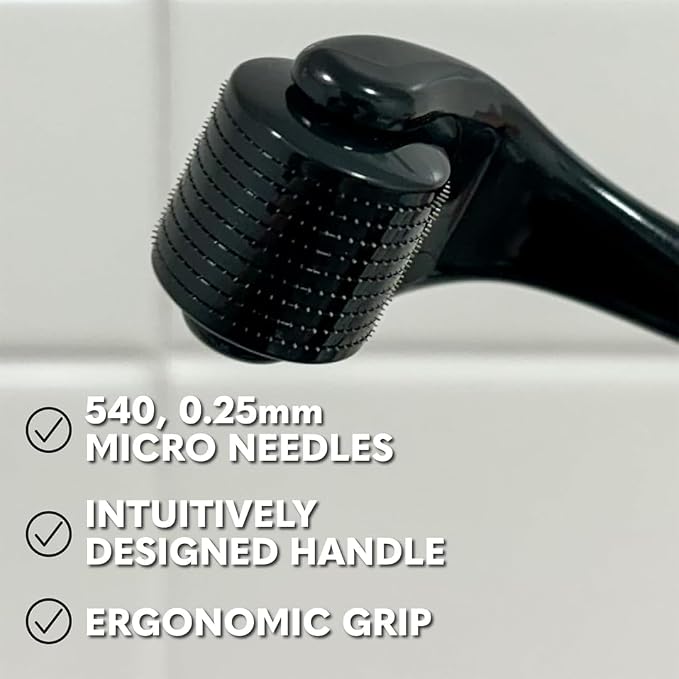 Beard Club Derma Roller & Beard Growth Oil - Image 3